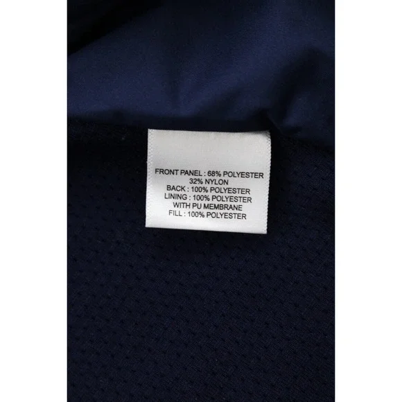 Peter Millar Vest Mens Navy Blue Fuse Elite Flannel Hybrid Performance XXL Plaid - Picture 11 of 16